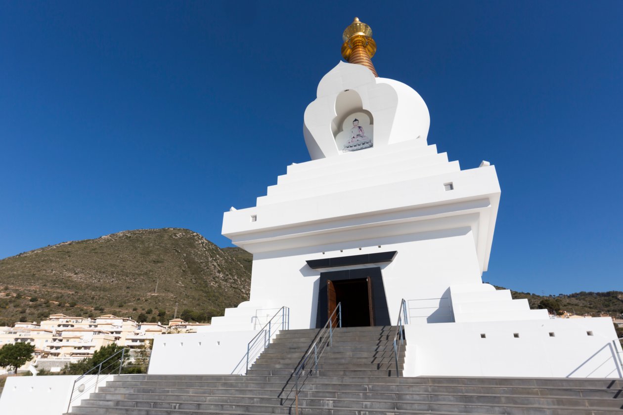 Stupa，Benalmadena Pueblo，西班牙 作者 未知未知