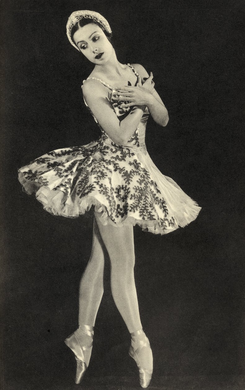 Tamara Toumanova，来自“脚注芭蕾”，于1938年出版 作者 未知未知