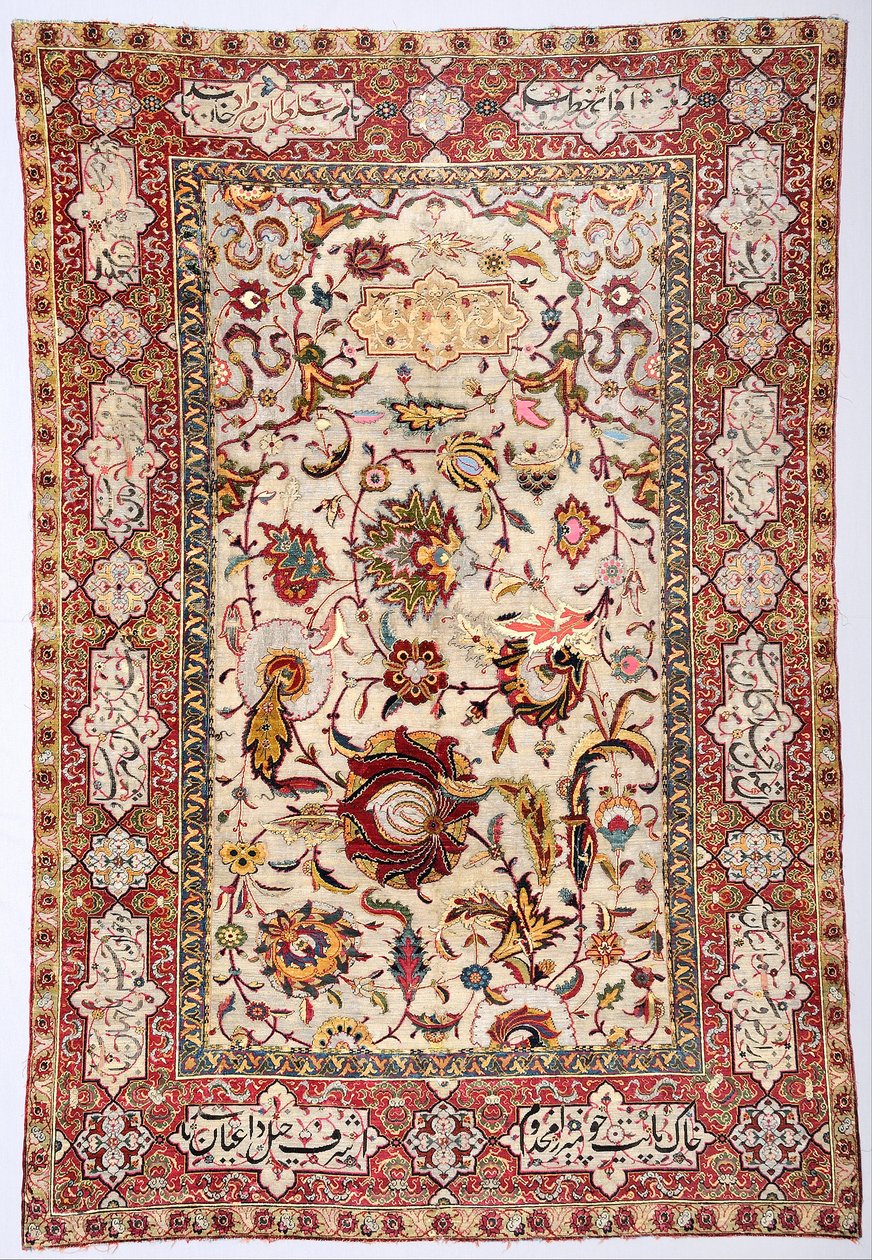 Unknown，Iran  -  Silk Carpet（1901828） 作者 未知未知