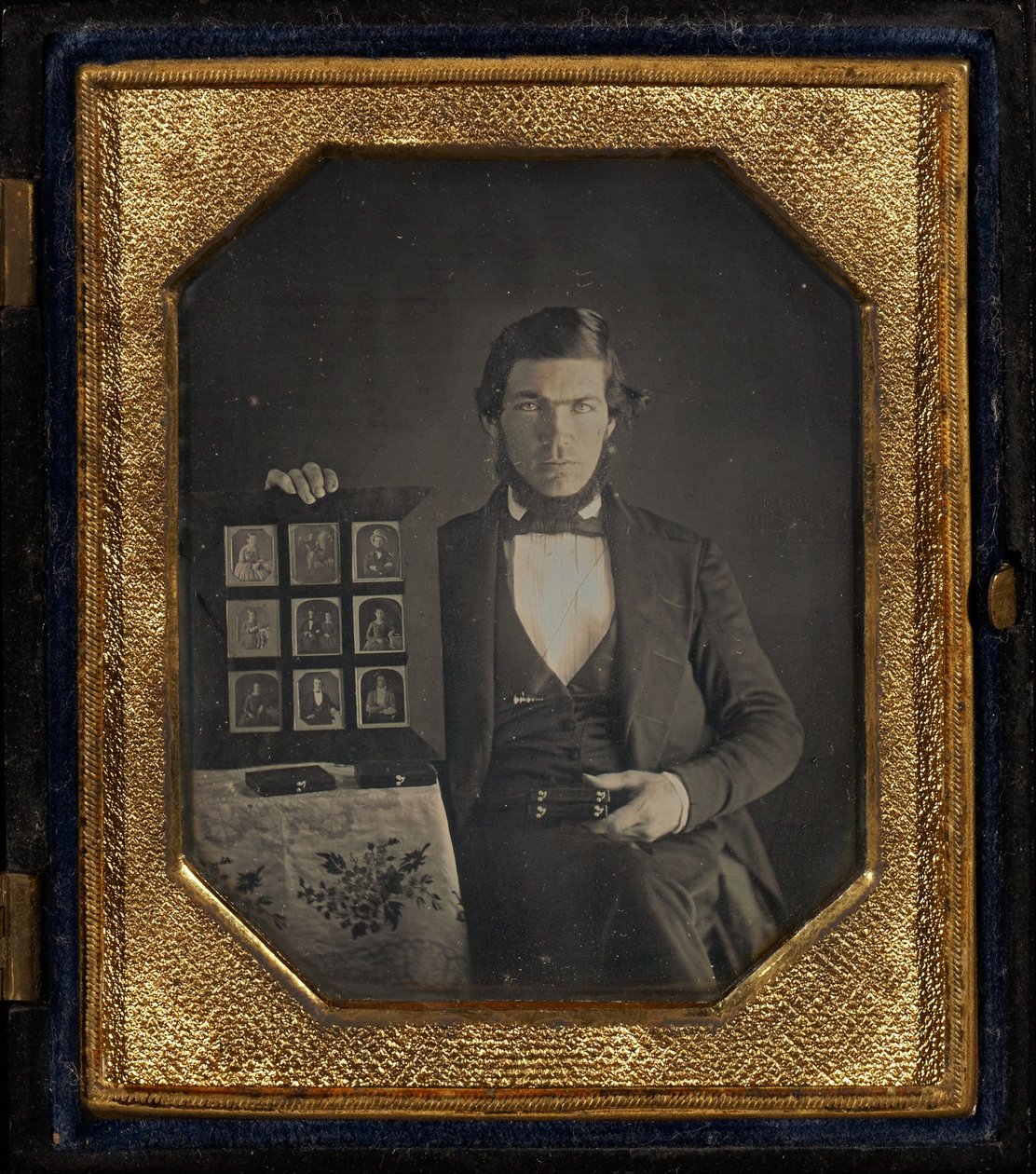 未知的制造商，美国 - 未认出的Daguerreotypist的肖像 作者 未知未知