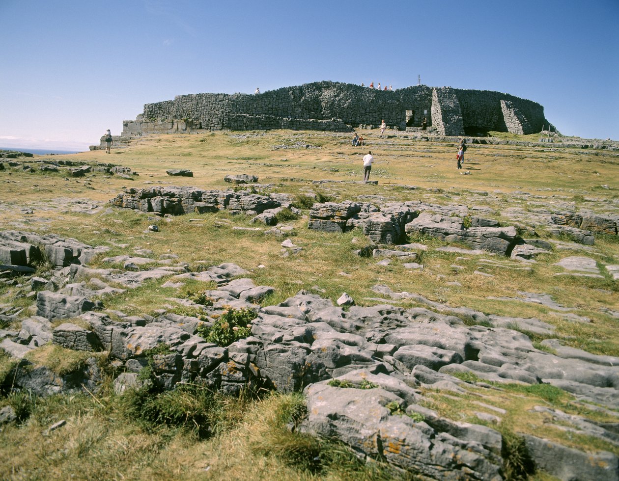 Dun Aengus的视图 作者 未知未知