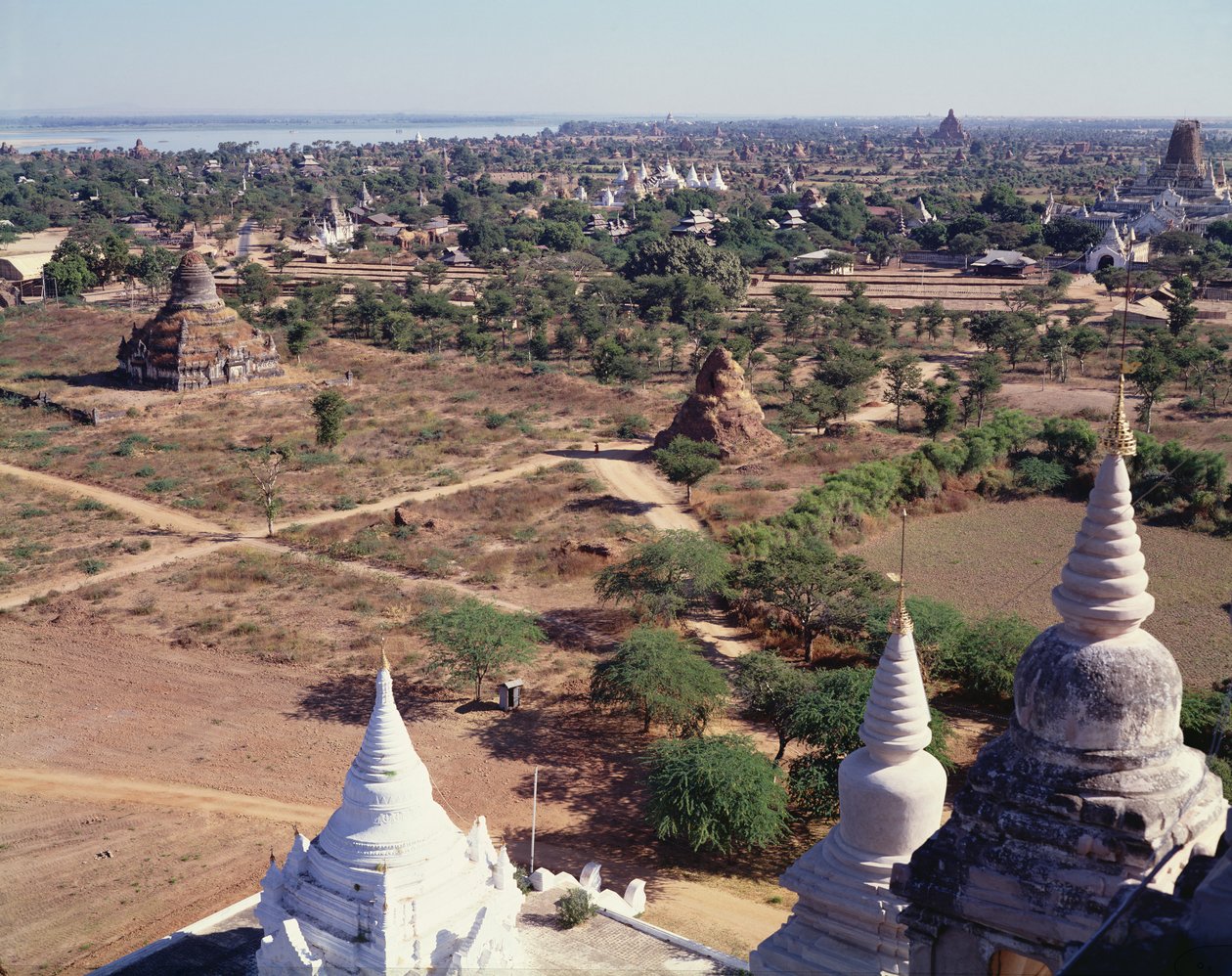 寺庙看法在Bagan，缅甸 作者 未知未知