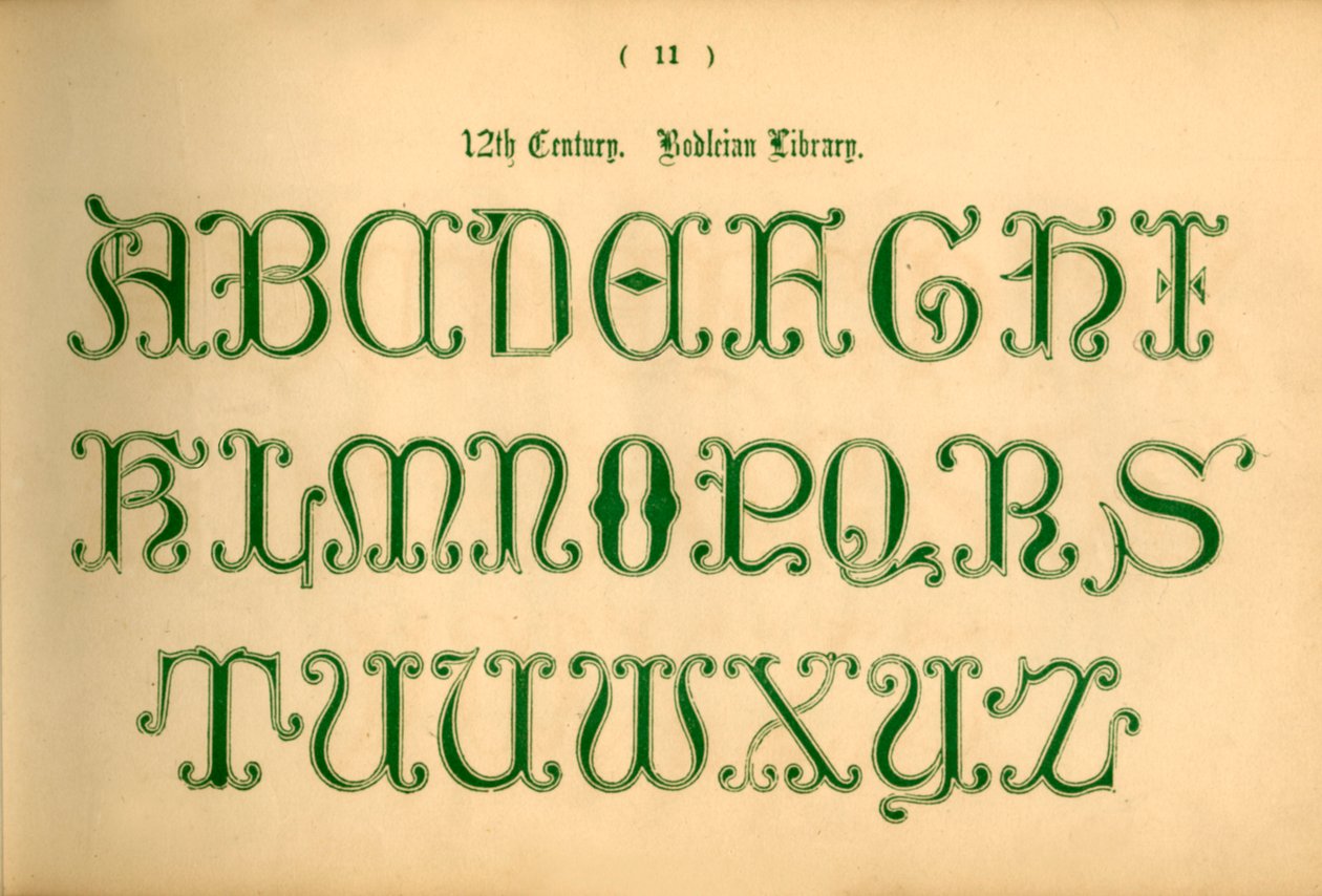 12世纪。 Bodleian图书馆，1862年 作者 不明