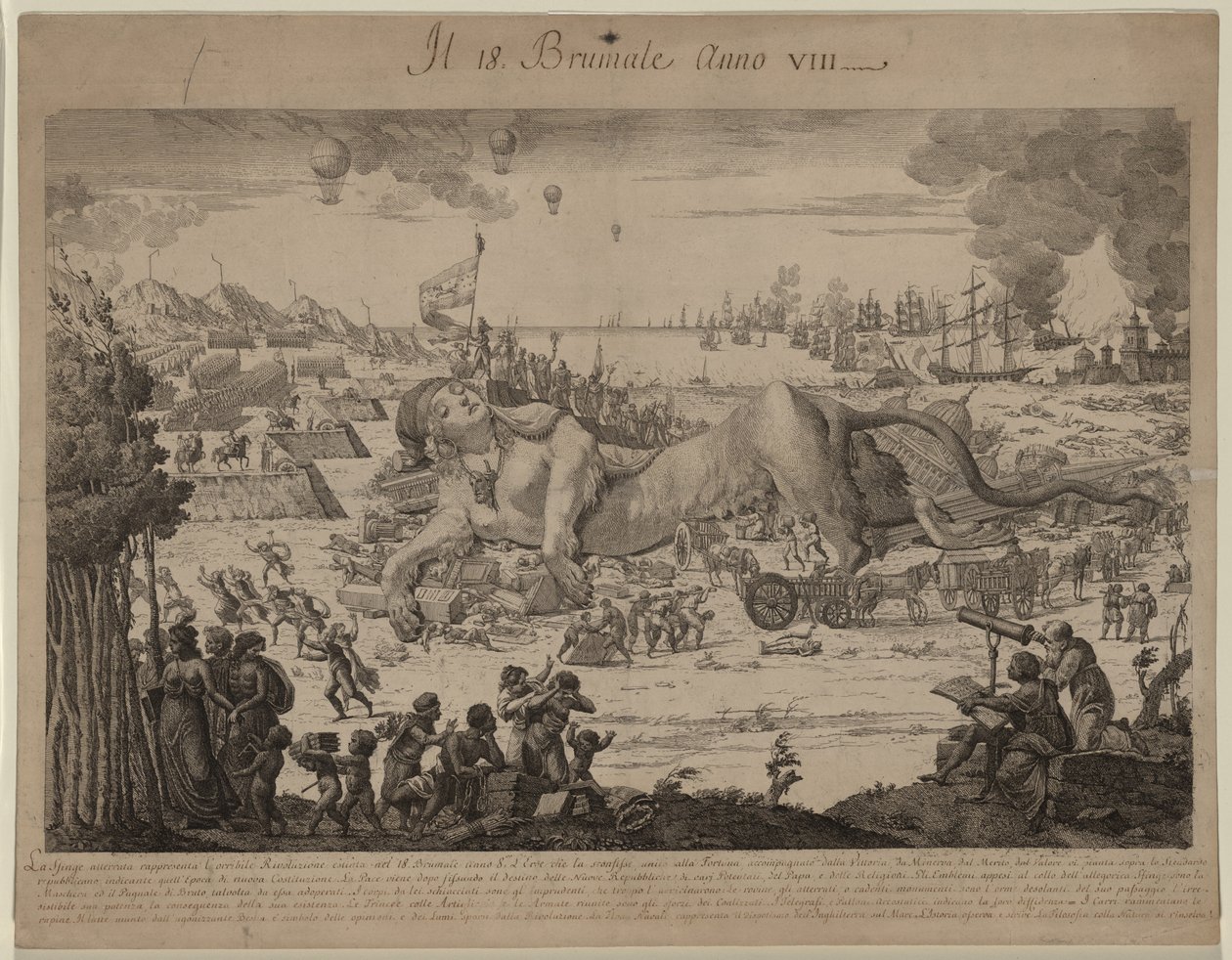 18八世的布鲁米尔1799年11月9日，1799 作者 不明