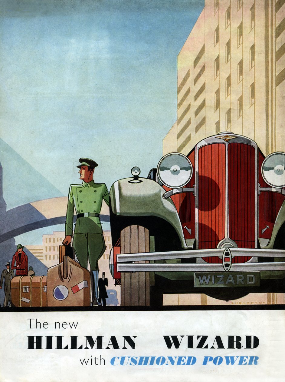 1932年的希尔曼精灵。 作者 不明