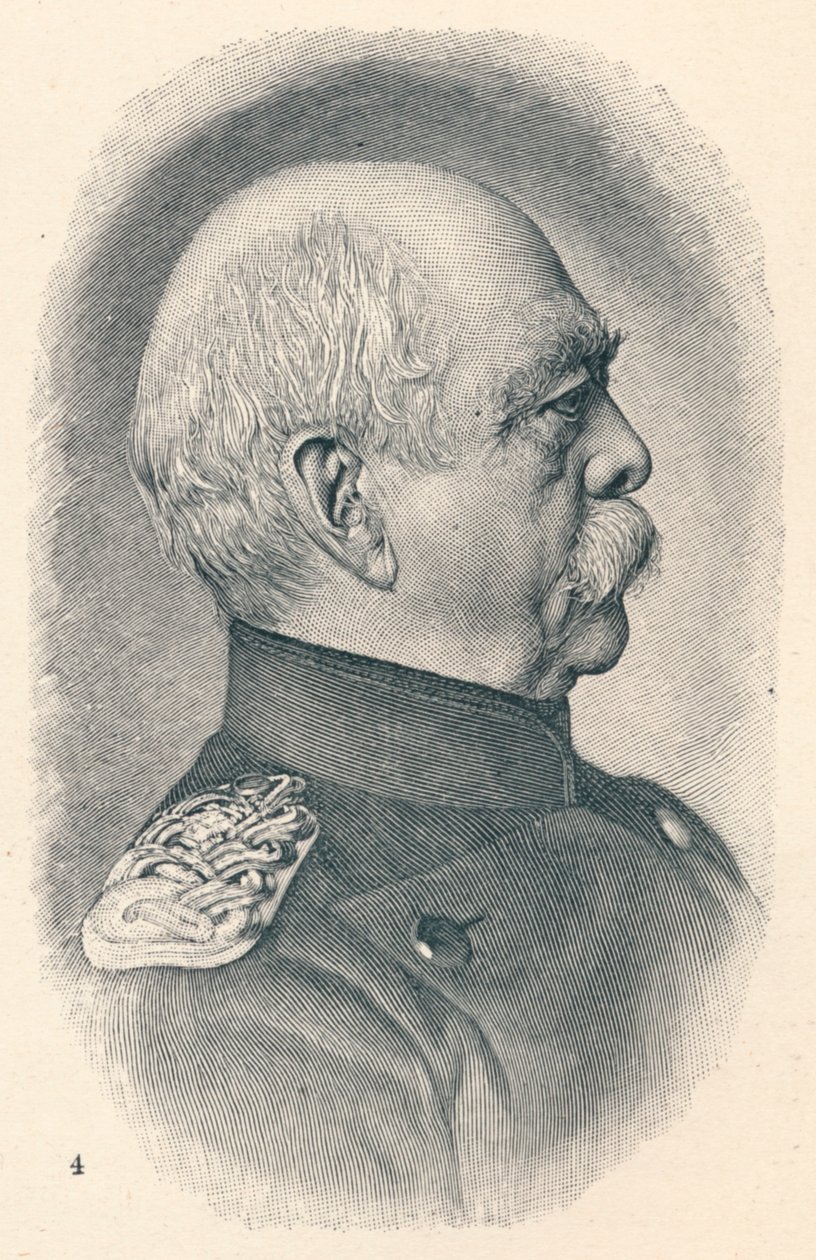 4-奥托·范·s斯麦（Otto Van Bismarck）事业的四个阶段，1907年 作者 不明