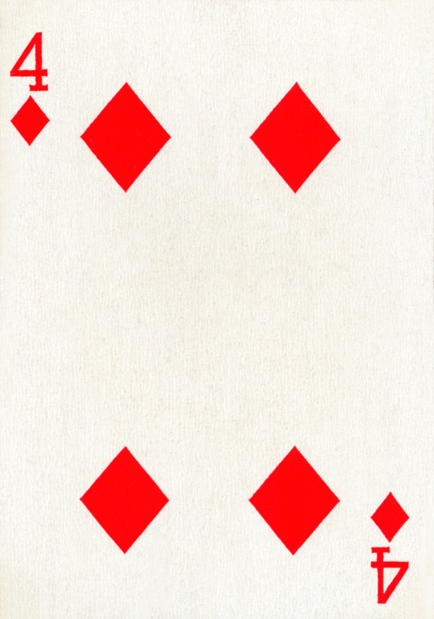Goodall＆Son Ltd.纸牌中的4颗钻石，c1940 作者 不明