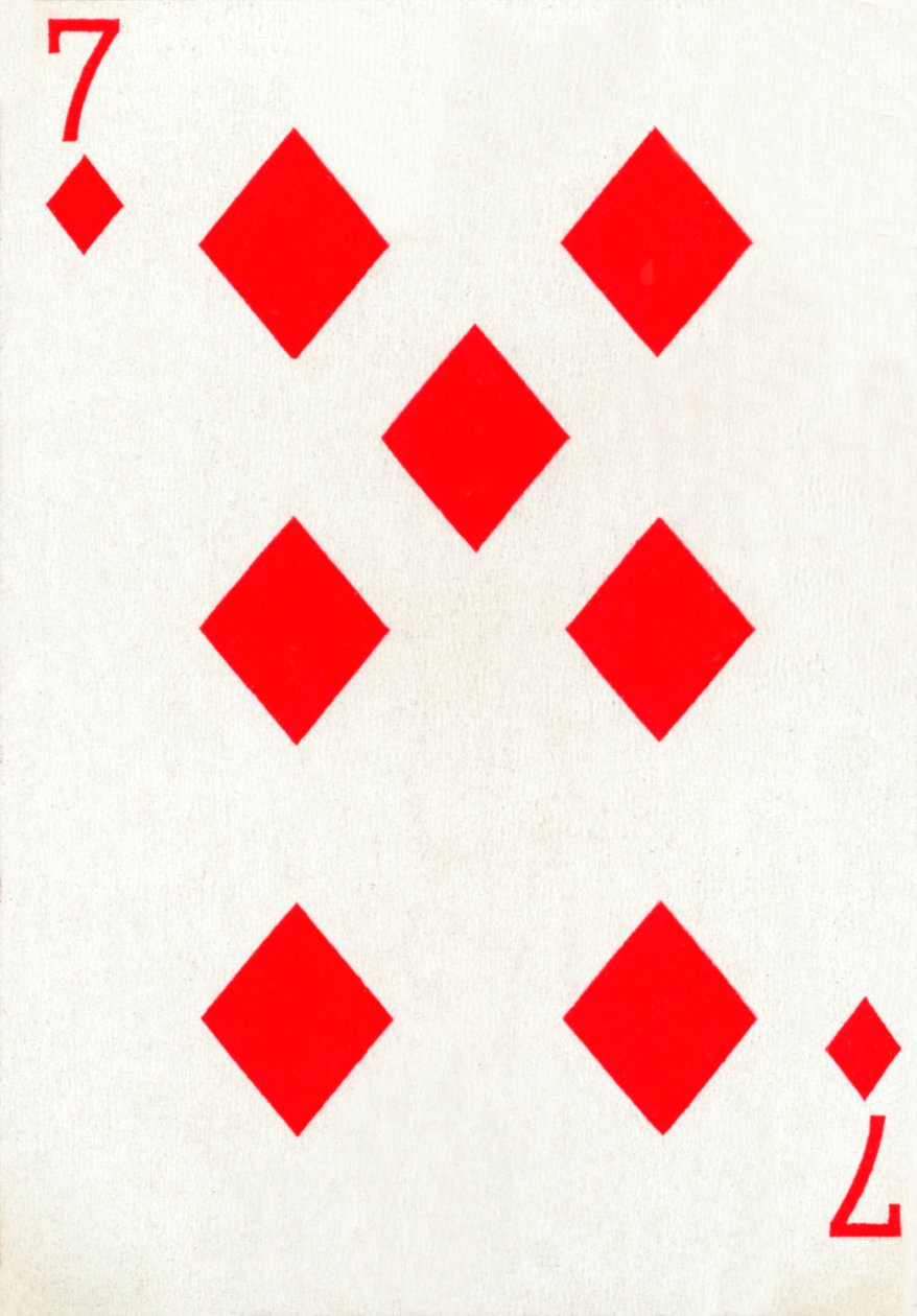 Goodall＆Son Ltd.纸牌中的7颗钻石，c1940。 作者 不明