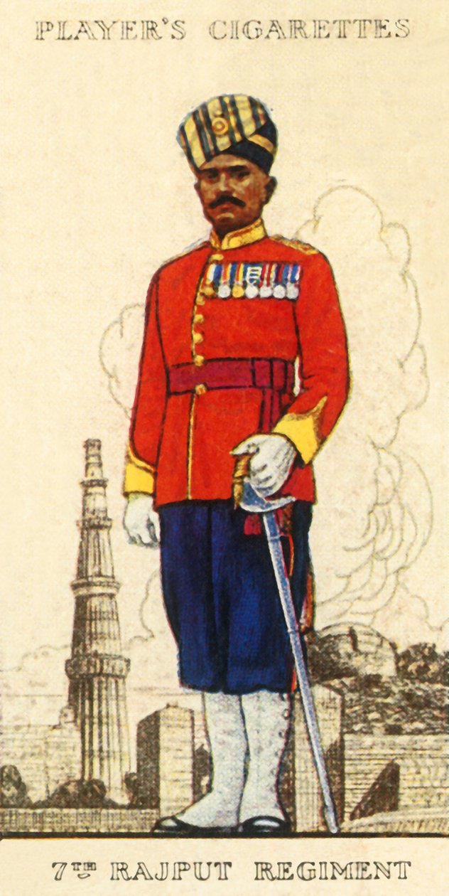 第七拉杰普特团，1936年。 作者 不明
