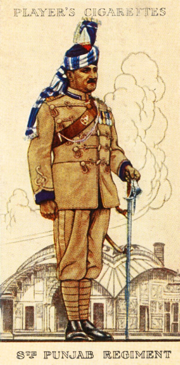 第8旁遮普军团，1936年。 作者 不明
