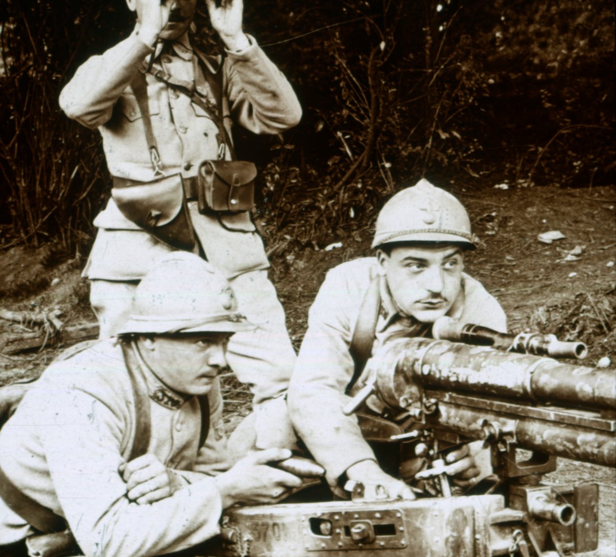 一门37毫米长炮c1914-c1918 作者 不明