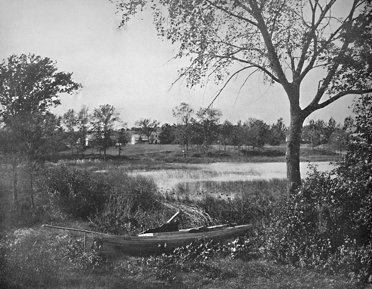 1897年在Oconomowoc的La la la Belle湾。 作者 不明