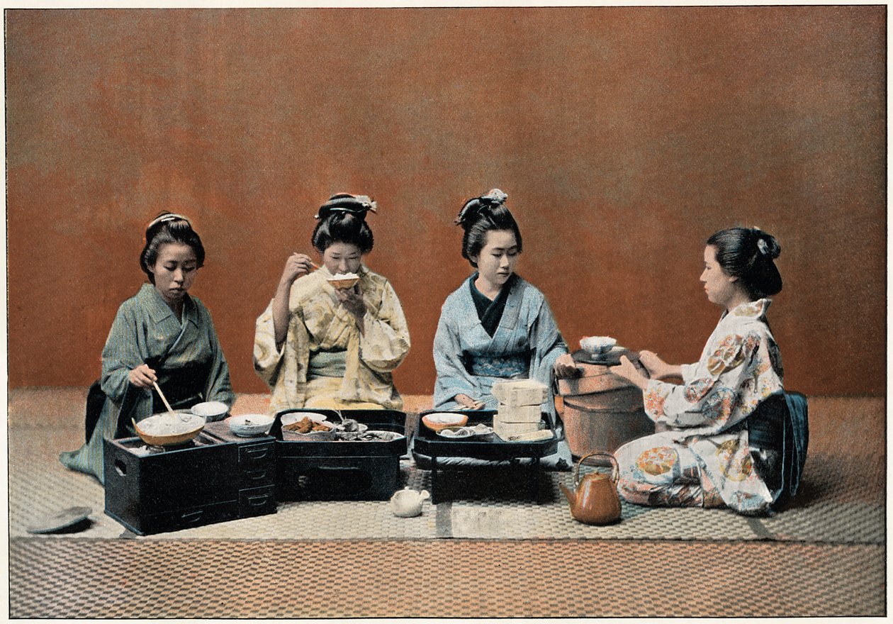 一间餐厅，c1890 作者 不明