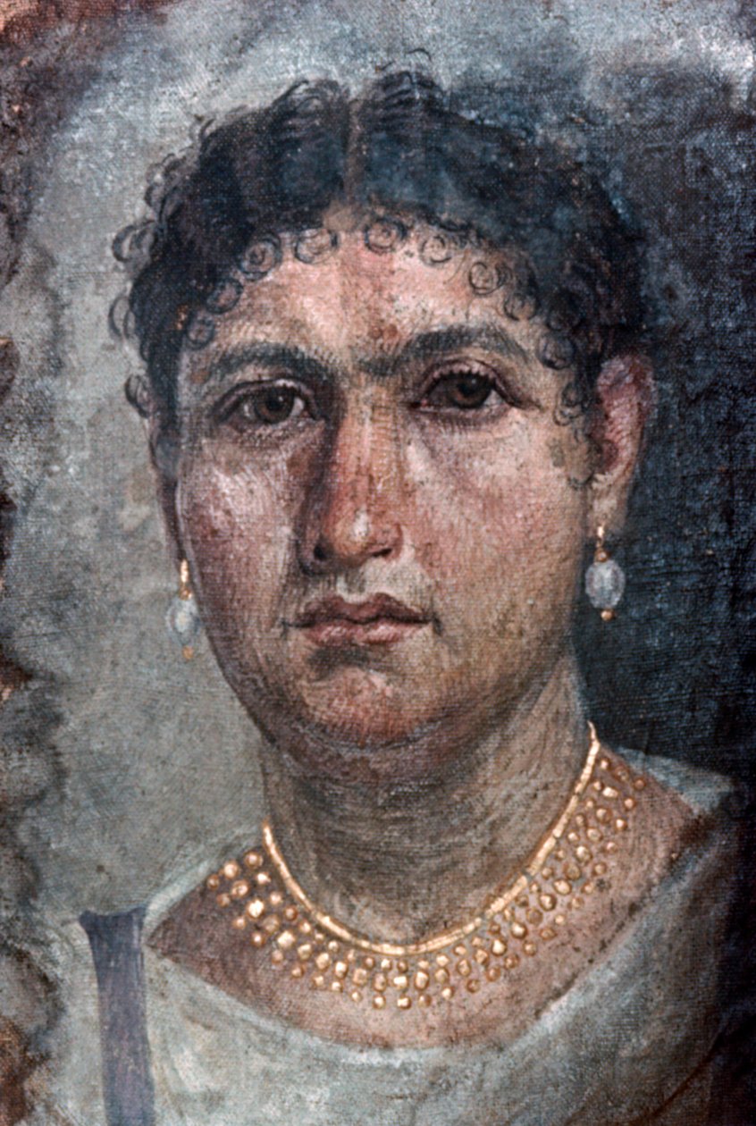 1世纪的Fayum Aline肖像，也被称为Ténos 作者 不明