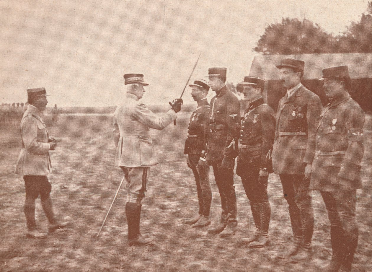 法国飞行员授予飞行员装饰，c1918 1919 作者 不明