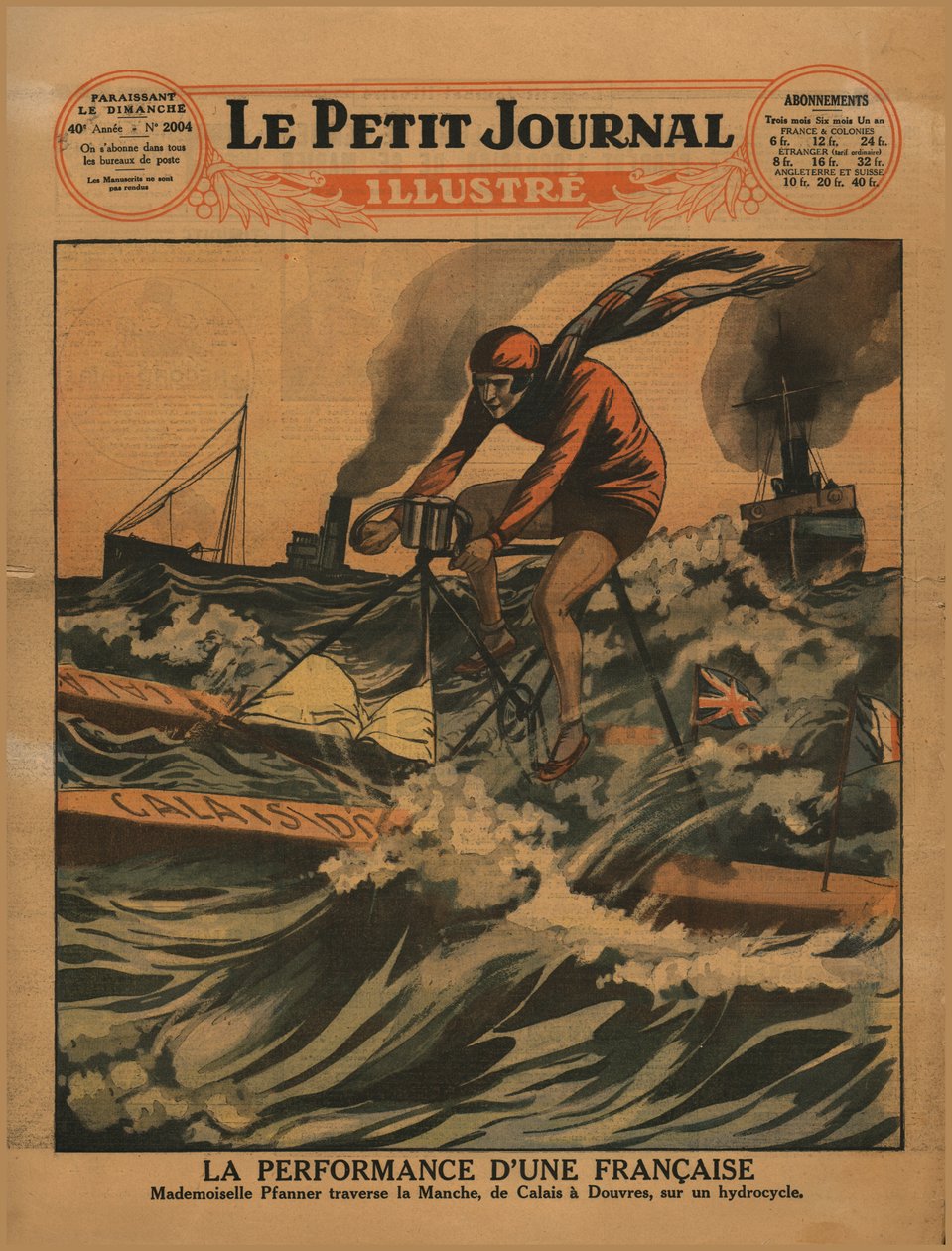 法国女人的成就，1929年。 作者 不明