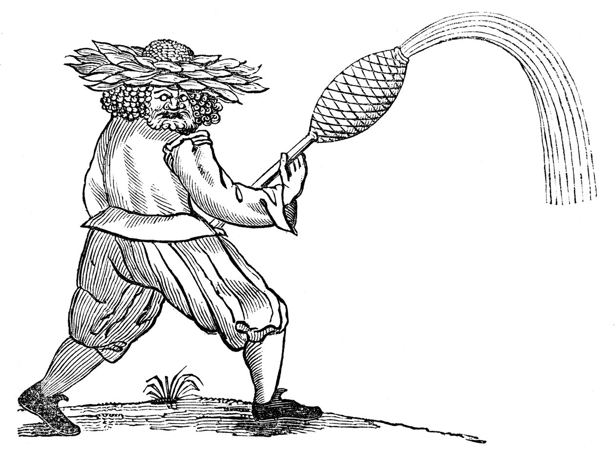 绿人，1833年 作者 不明