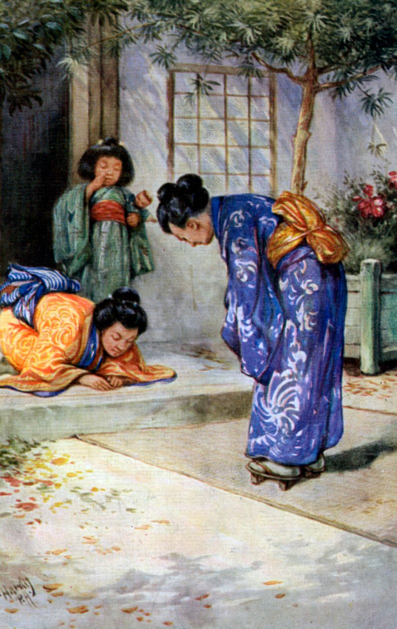日本问候 作者 不明