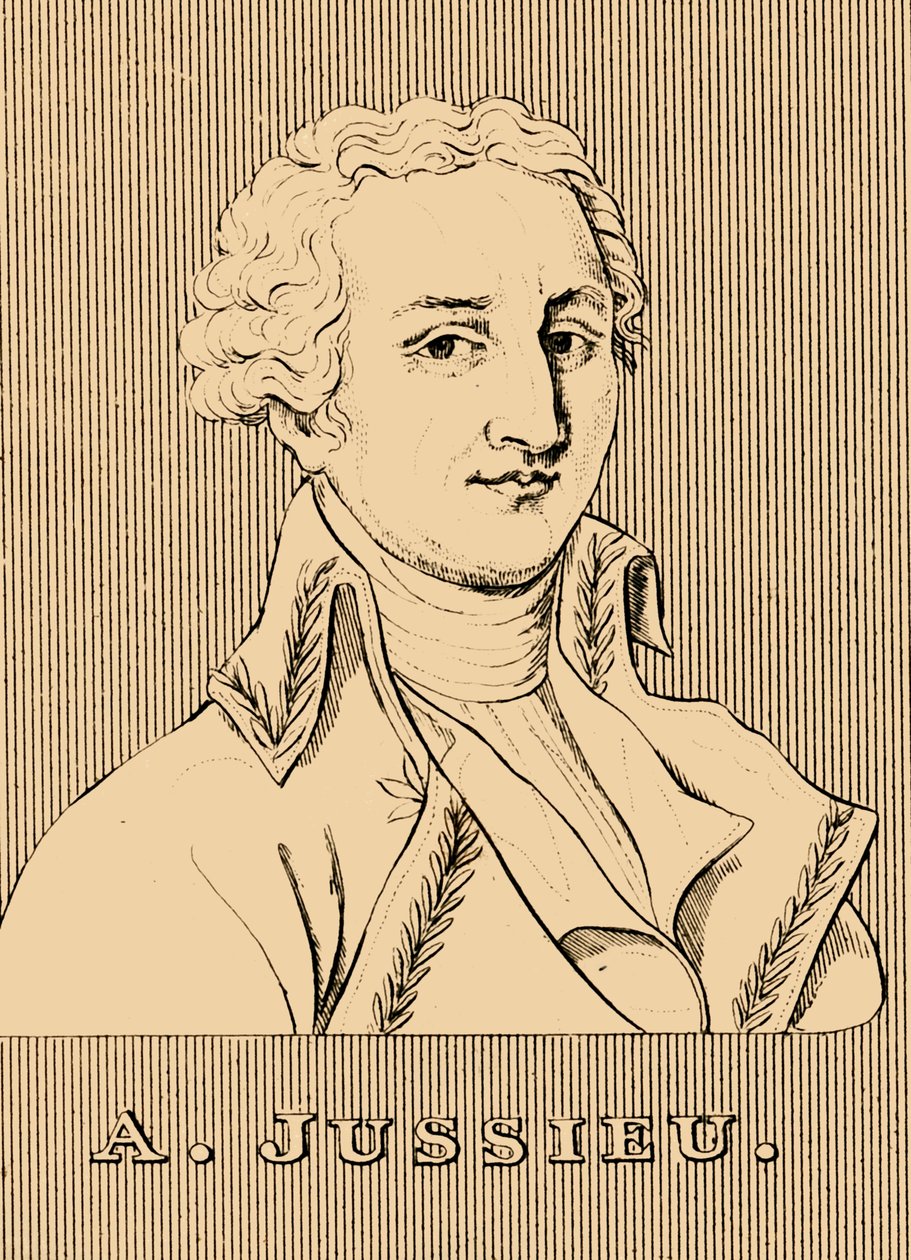 朱塞厄（A. Jussieu），1748-1836年，1830年。 作者 不明