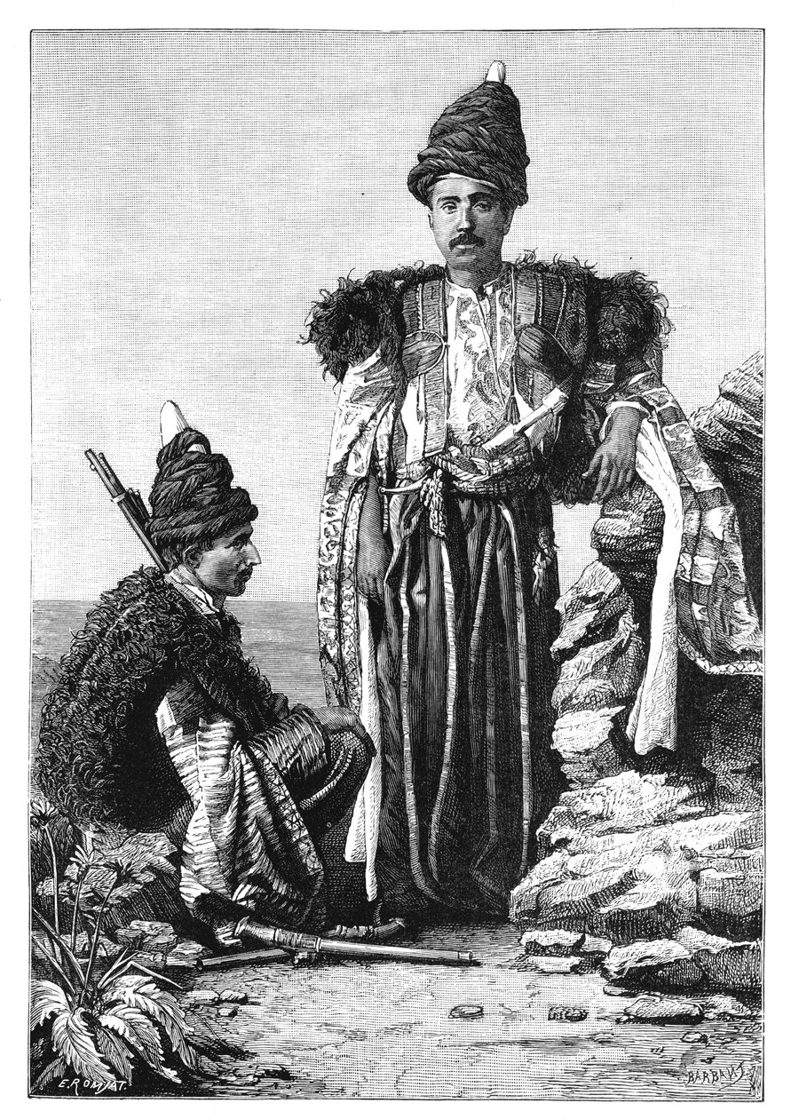 库尔德绅士，1895年 作者 不明