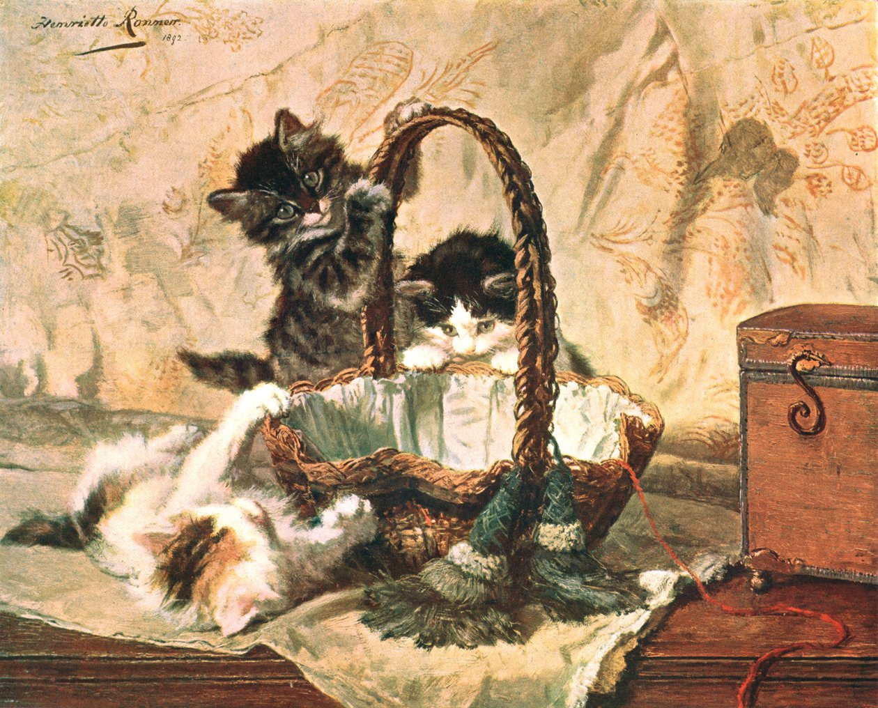 欢乐聚会，1892年，c1902。 作者 不明