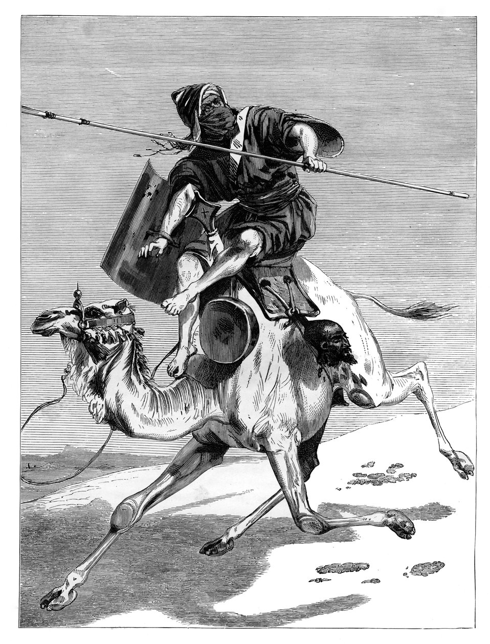 摩尔战士，c1890 作者 不明