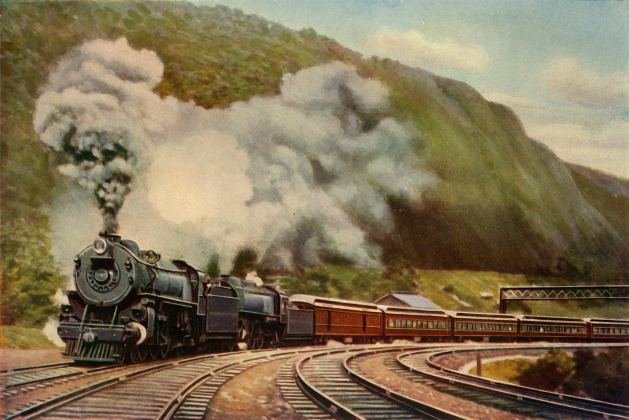 纽约芝加哥快车，1930年。 作者 不明