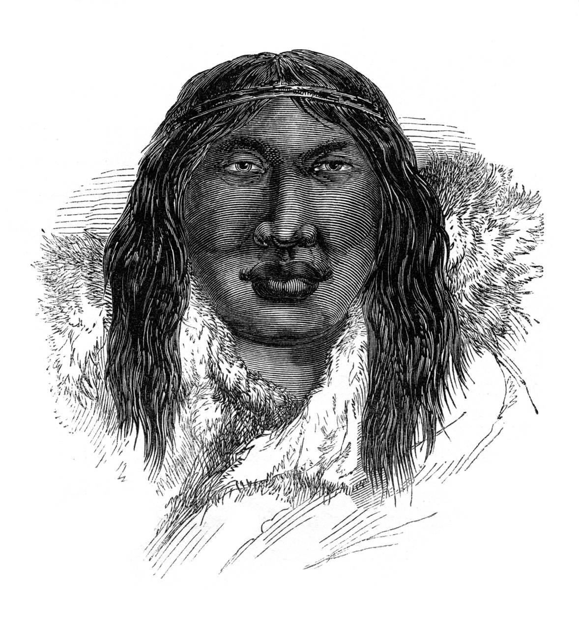 巴塔哥尼亚人，1848年 作者 不明