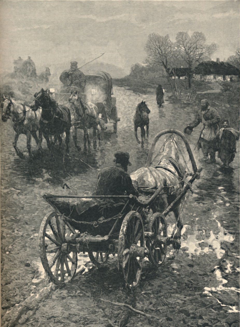 波兰村庄：1886年11月 作者 不明