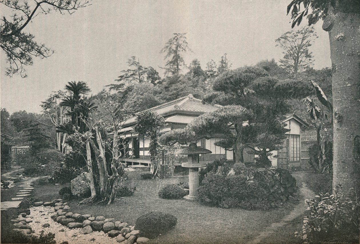 横滨的私家花园，c1892年 作者 不明
