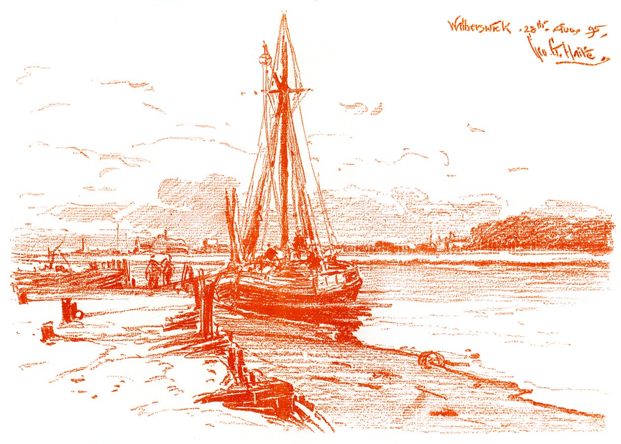 沃尔伯斯威克素描，1899年 作者 不明