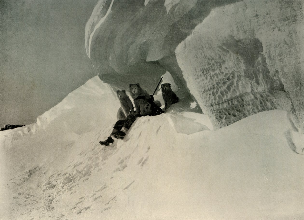 《雪檐口》（Snow Cornice），c1908，1909年。 作者 不明