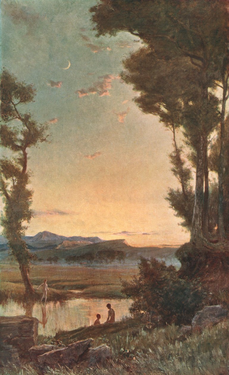 Sylvan Stream，19世纪晚期，c1902。 作者 不明