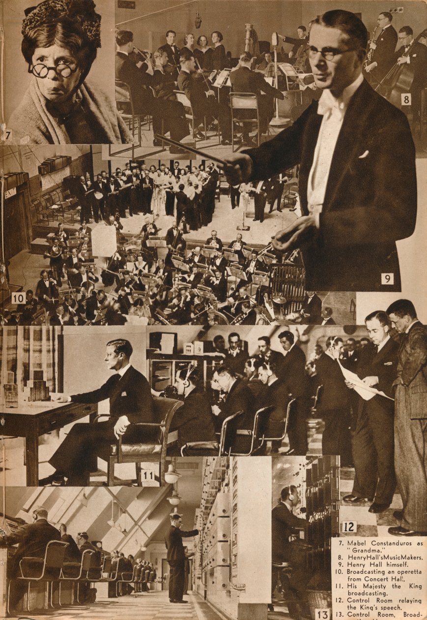 1937年7月13日访问英国广播公司 作者 不明