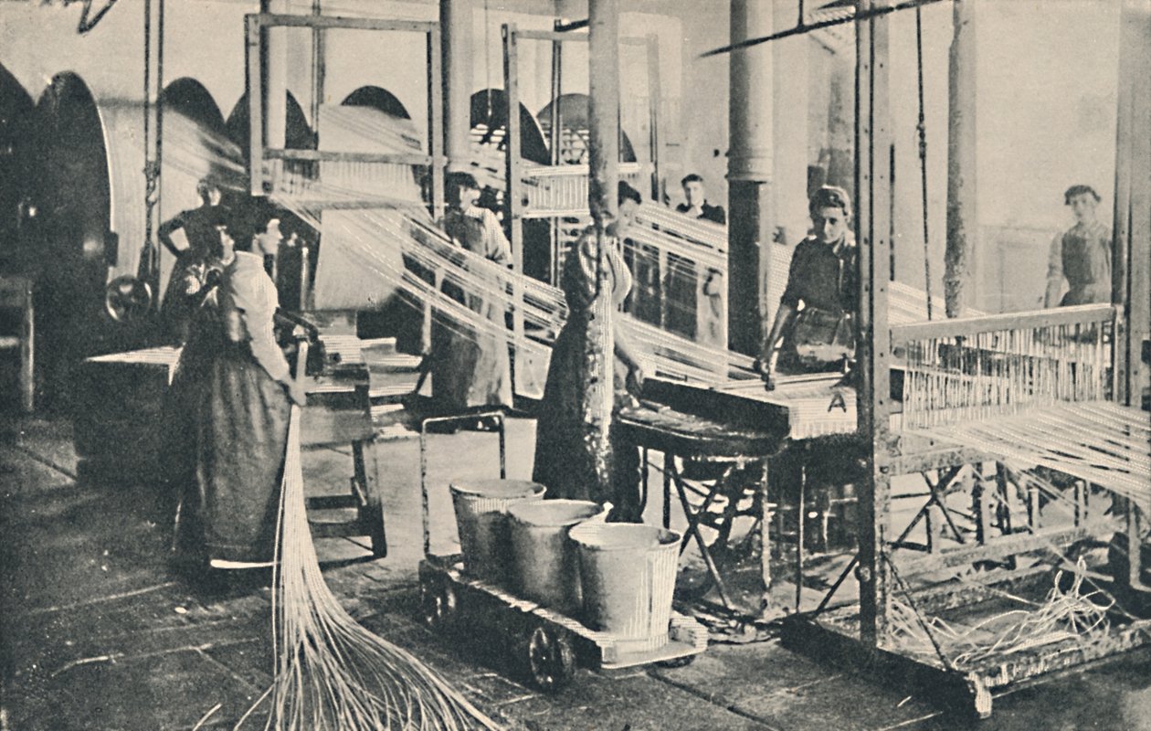 蜡锥制造厂，1917年 作者 不明