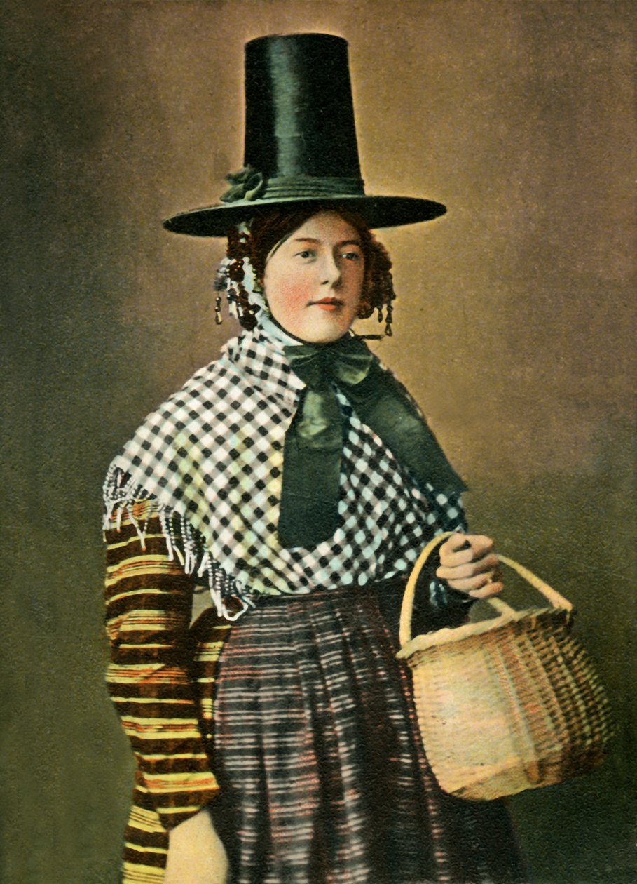 威尔士服装，c1904。 作者 不明