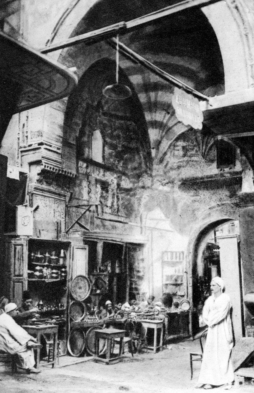 埃及开罗市集，建于1920年代 作者 不明