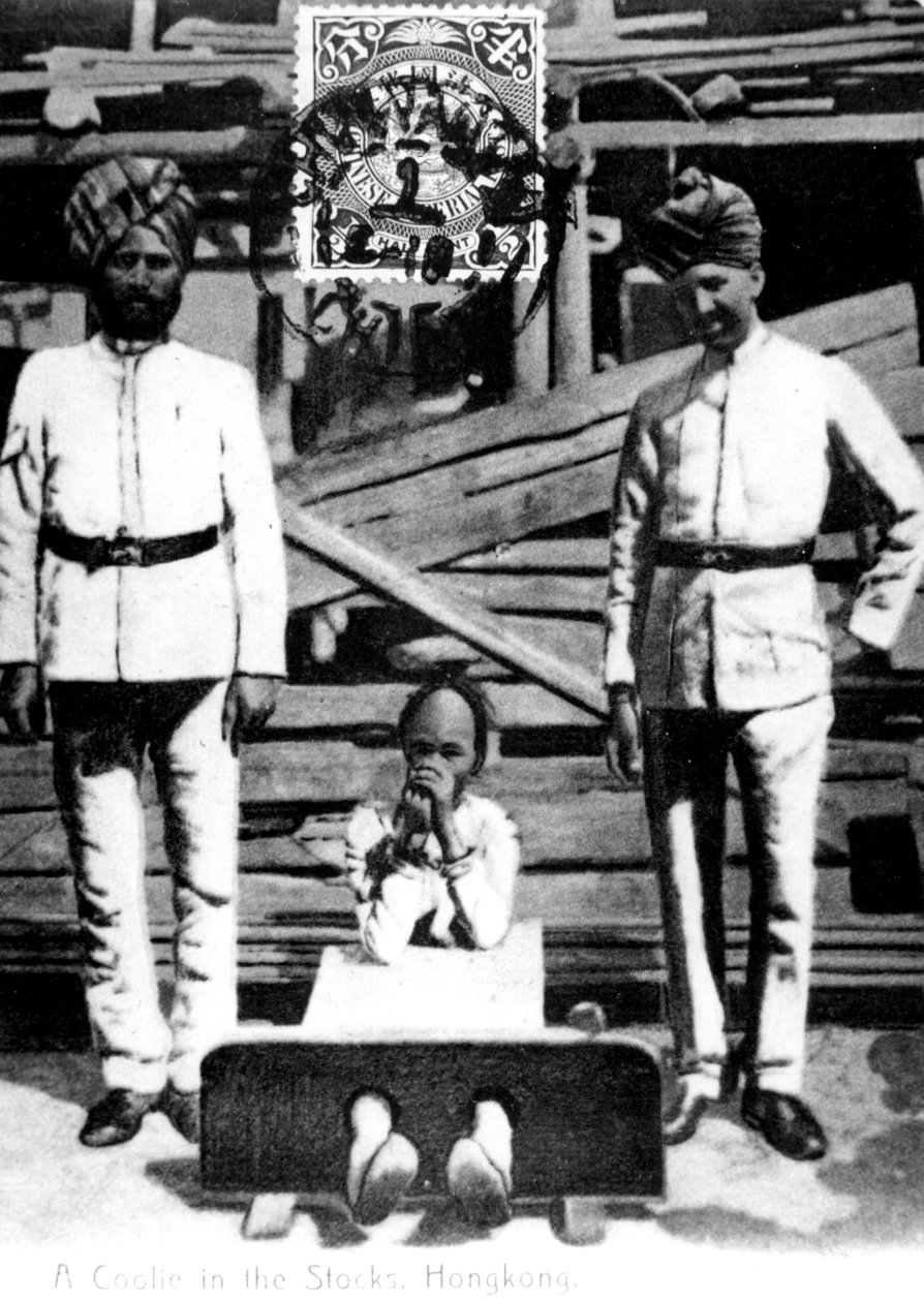股票的苦力，香港，1908年 作者 不明