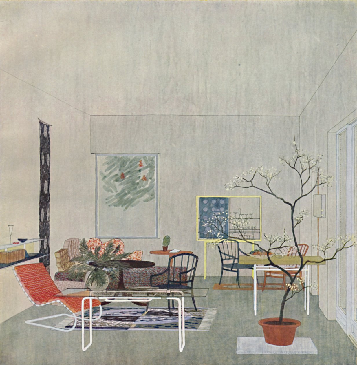 维也纳的Georg Steinklammer为Gartenraum设计，1935年 作者 不明