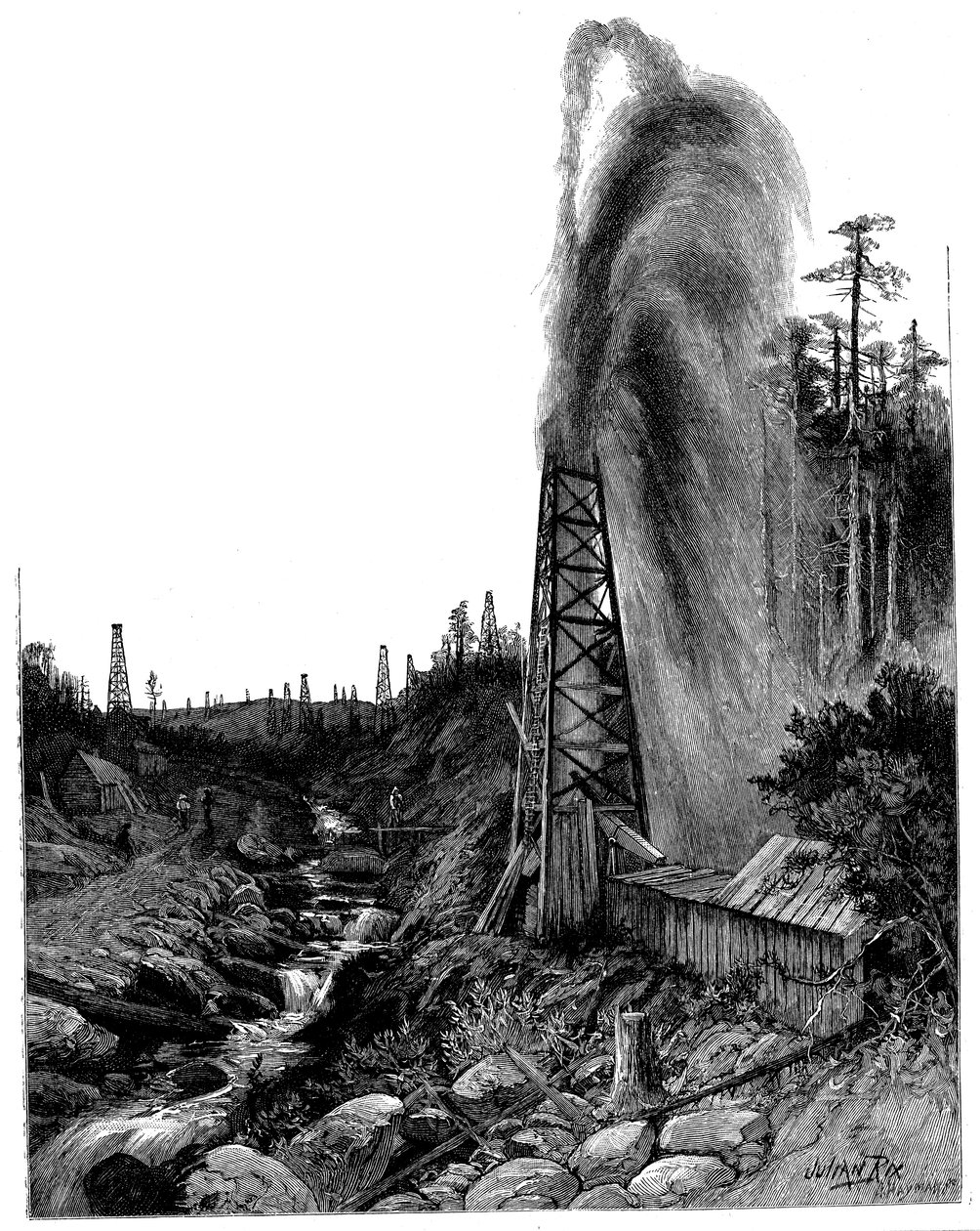 1886年，美国宾夕法尼亚州的一个地盘的人 作者 不明