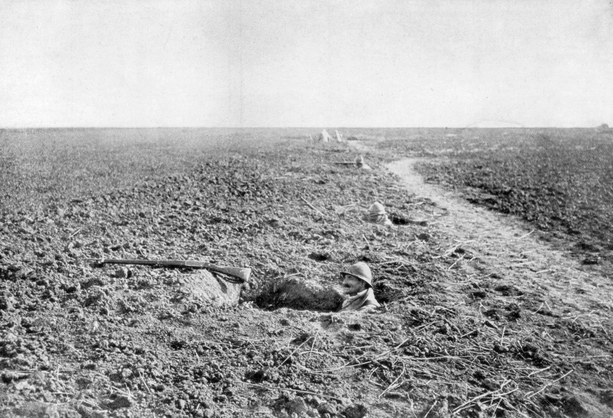 1918年，法国步兵狐狸队 作者 不明