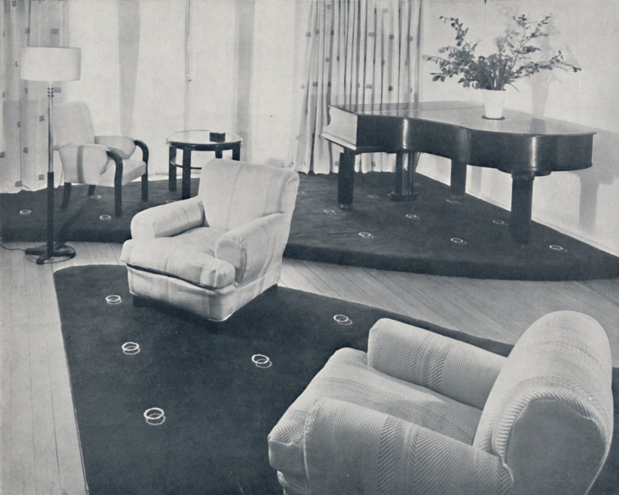 由Ian Henderson＆Co.设计和制造的休息室，伦敦，1935年 作者 不明