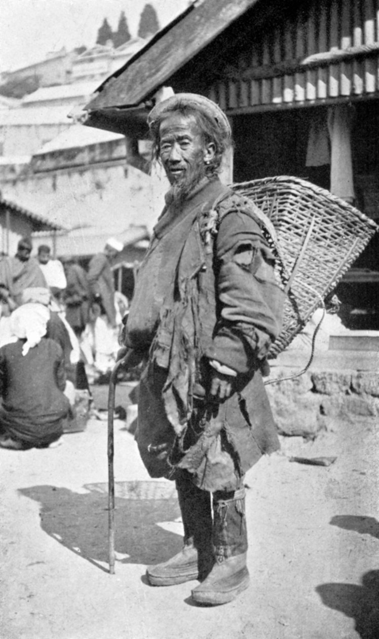 印度西孟加拉邦大吉岭人，约建于1910年 作者 不明