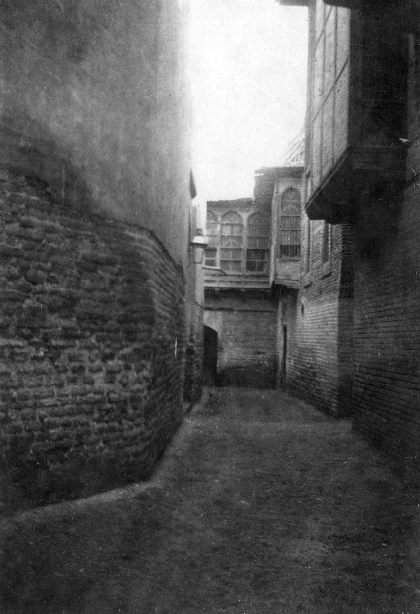 1918年在巴格达的一条街 作者 不明