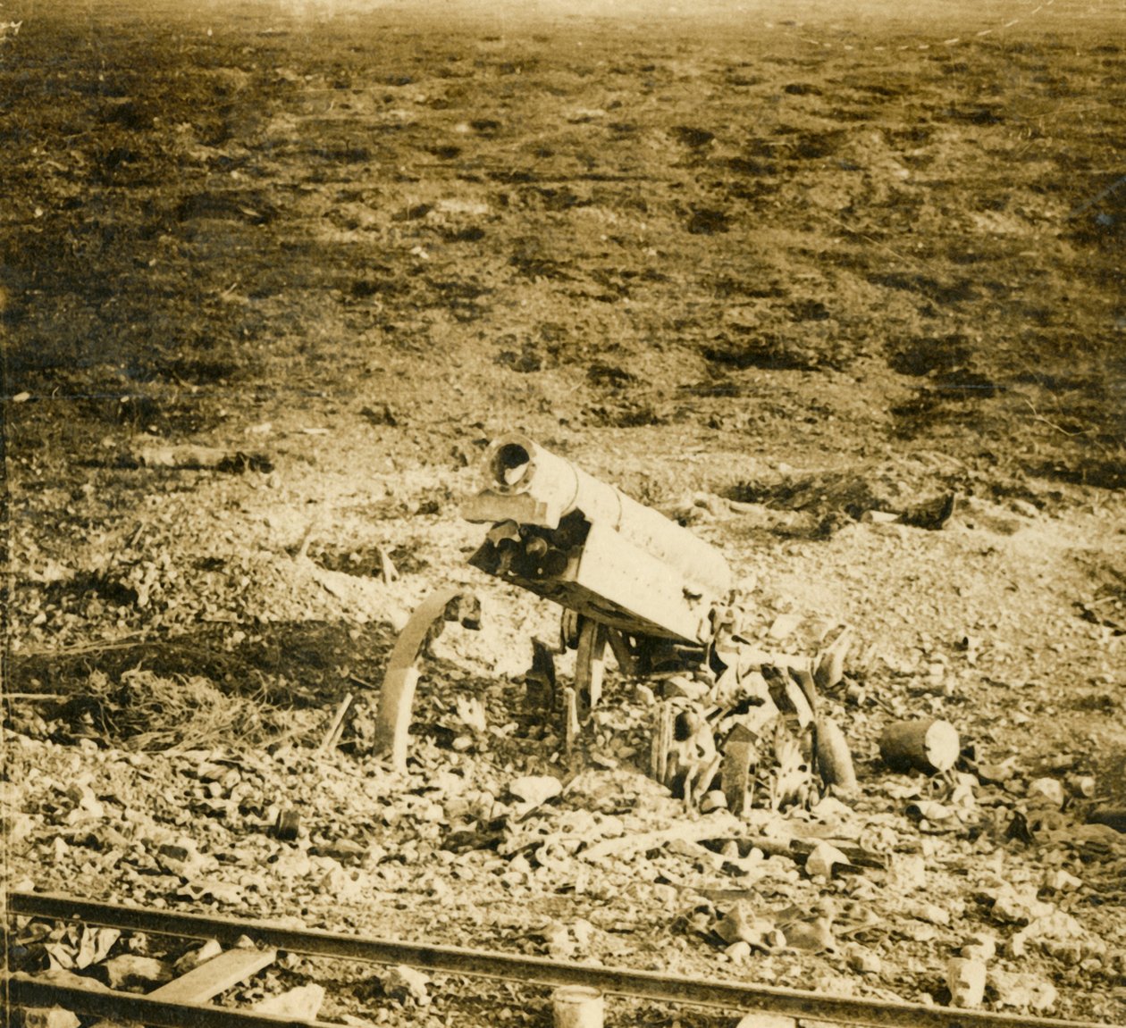 废弃的155枪，C1914-C1918 作者 不明