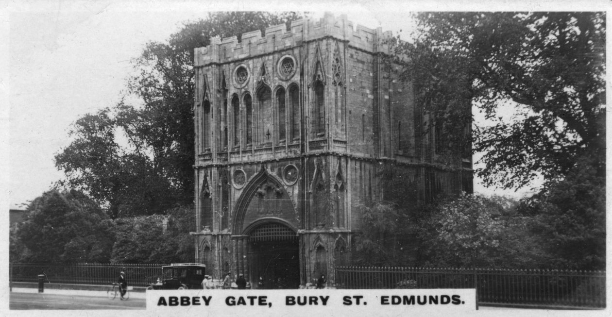 修道院门，Bury St Edmunds，萨福克，c1920年代 作者 不明