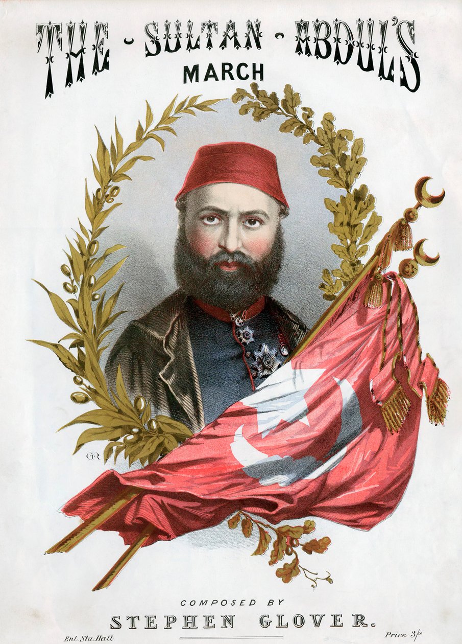 阿卜杜勒·阿齐兹（Abd-ul-Aziz）1830-1876，土耳其苏丹，1861年，c1871年 作者 不明