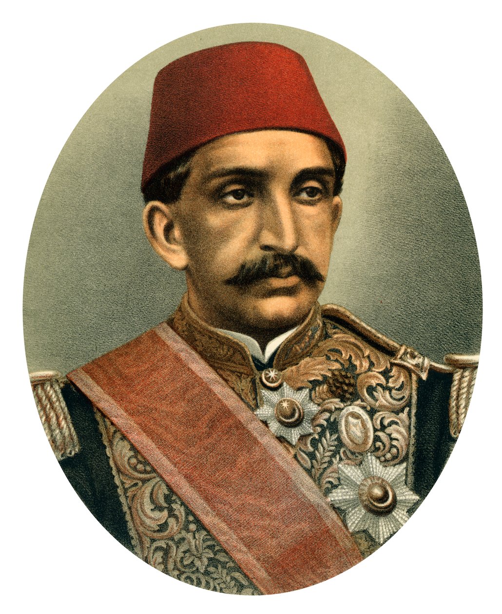 阿卜杜勒·哈米德二世（Abdul Hamid II），土耳其苏丹，十九世纪末 作者 不明