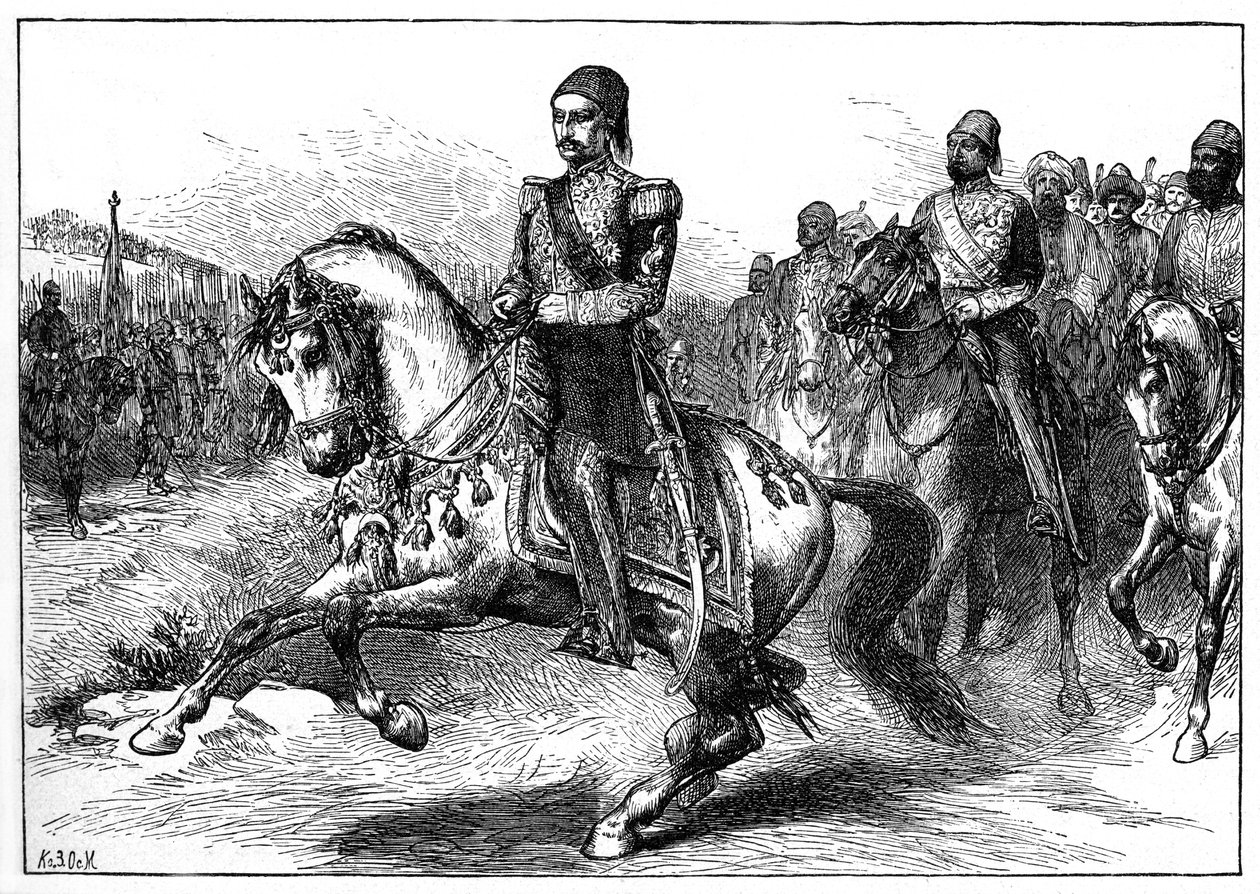 阿卜杜勒·哈米德二世（Abdul Hamid II），奥斯曼帝国苏丹，1900年 作者 不明