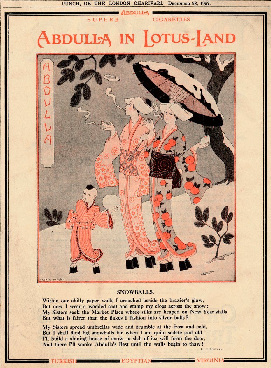 莲花土地的阿卜杜拉斯-雪球，1927年 作者 不明